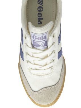 Gola Classics Women's
Badminton Plimsoll Sneakers
Off White/Lavender/Gum Size:8